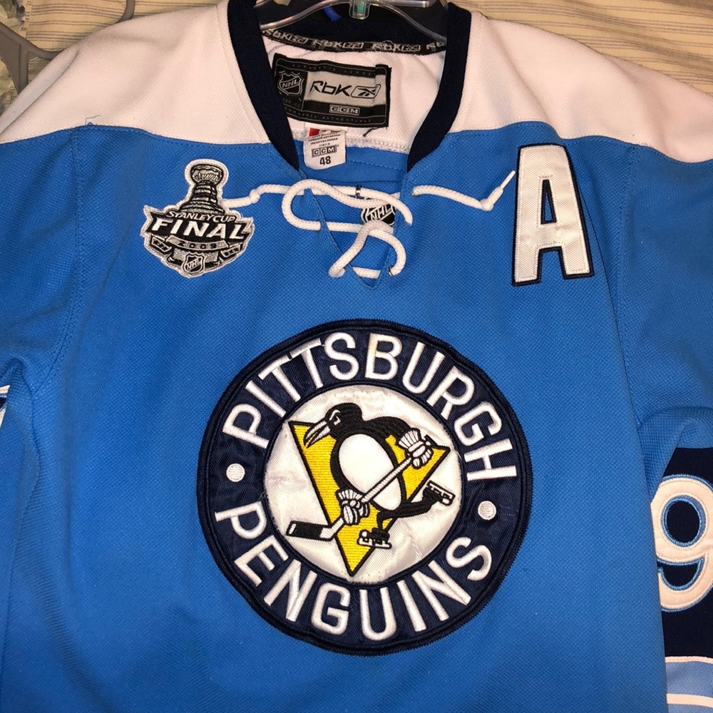 Evgeni Malkin penguins Stanley cup edition jersey